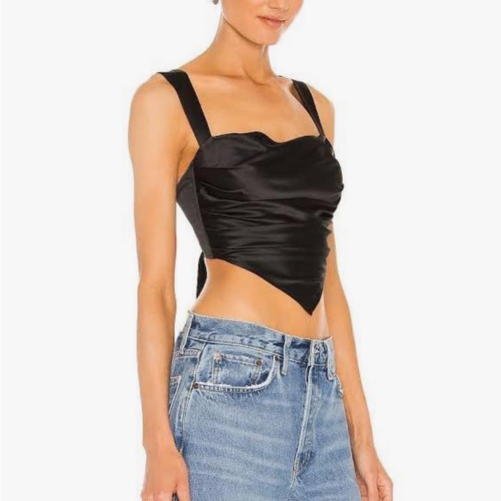 Miaou Tati Top in Black - Picture 5 of 9
